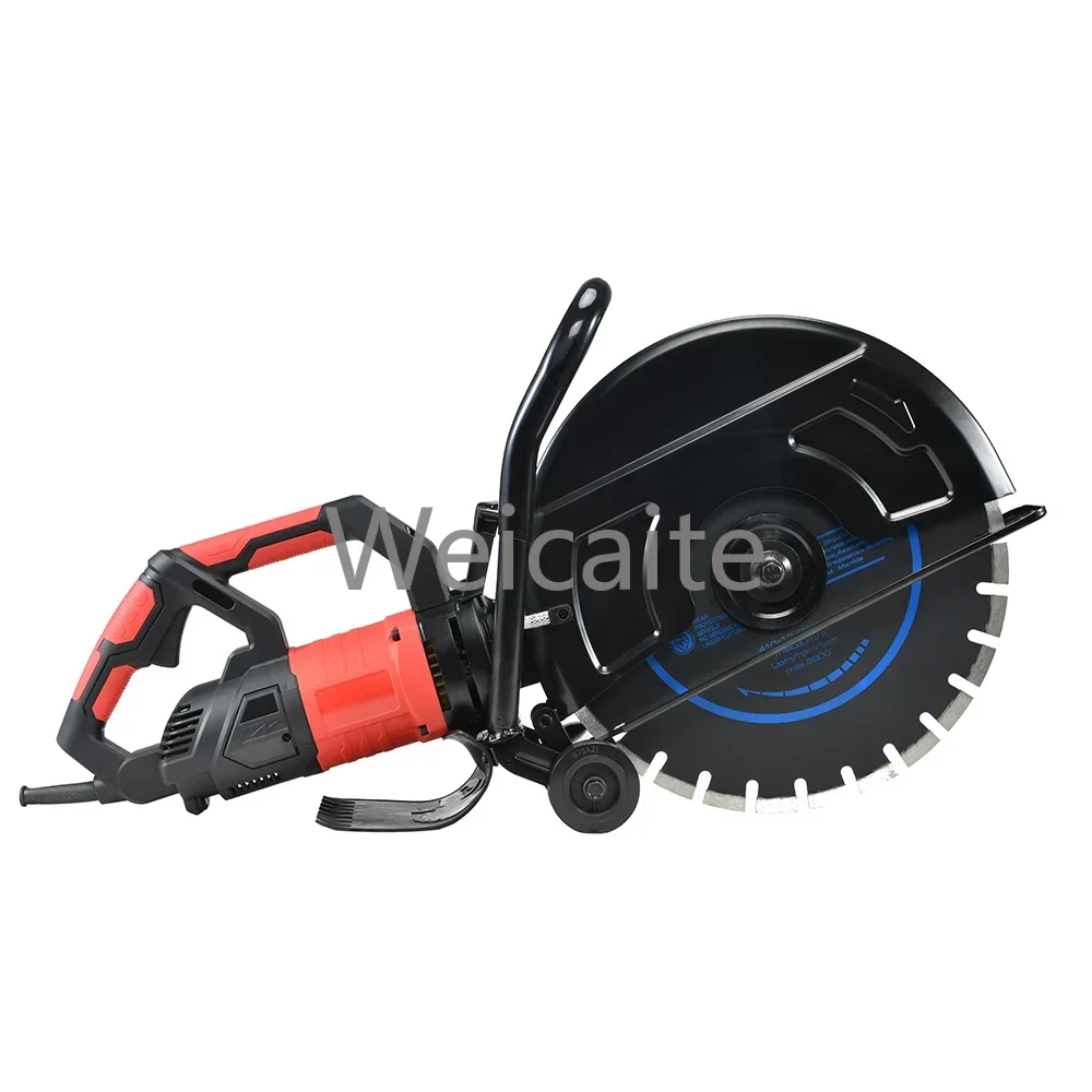 Portable Concrete Wall Chaser 16inch Electric Granite Cutting Machine Cement Pipe Round  Cutter