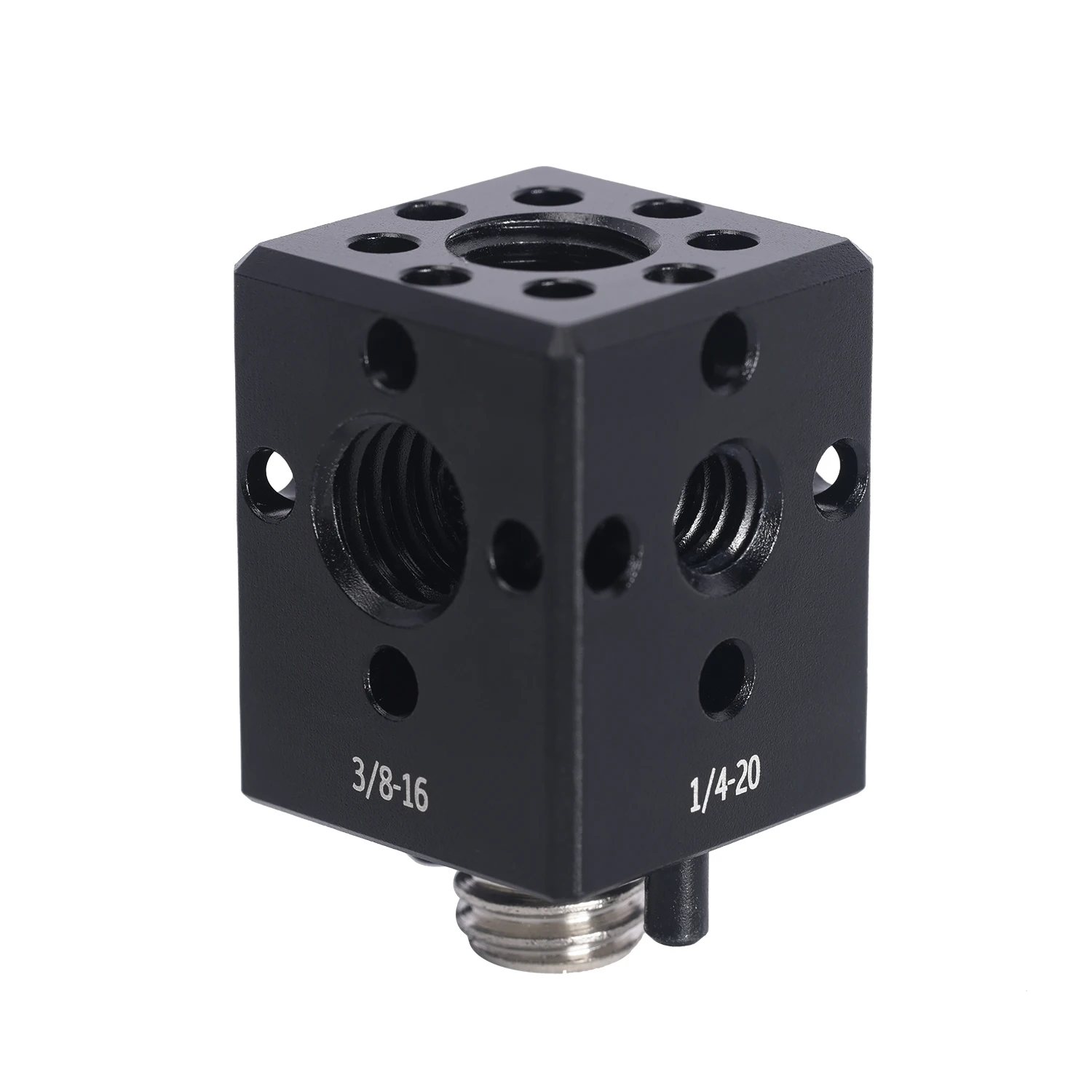 NICEYRIG Mini Cube Extension Bracket z otworami na śruby (3/8 i 1/4) Arri do mocowania, do eksploatacji z eksploatacji, lamp LED, mikrofonów — zdjęcie produktu 7