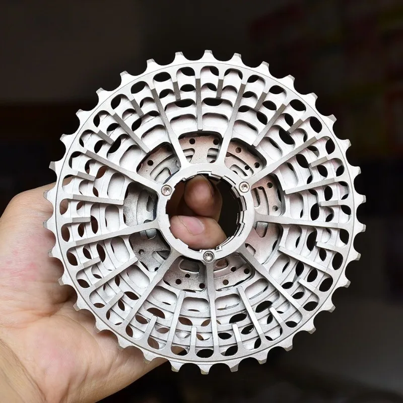 11 & 12-Speed Cassette 34T 36T Climbing Gear, Hollow Lightweight Design for Road Bike 11-Speed Drivetrain
