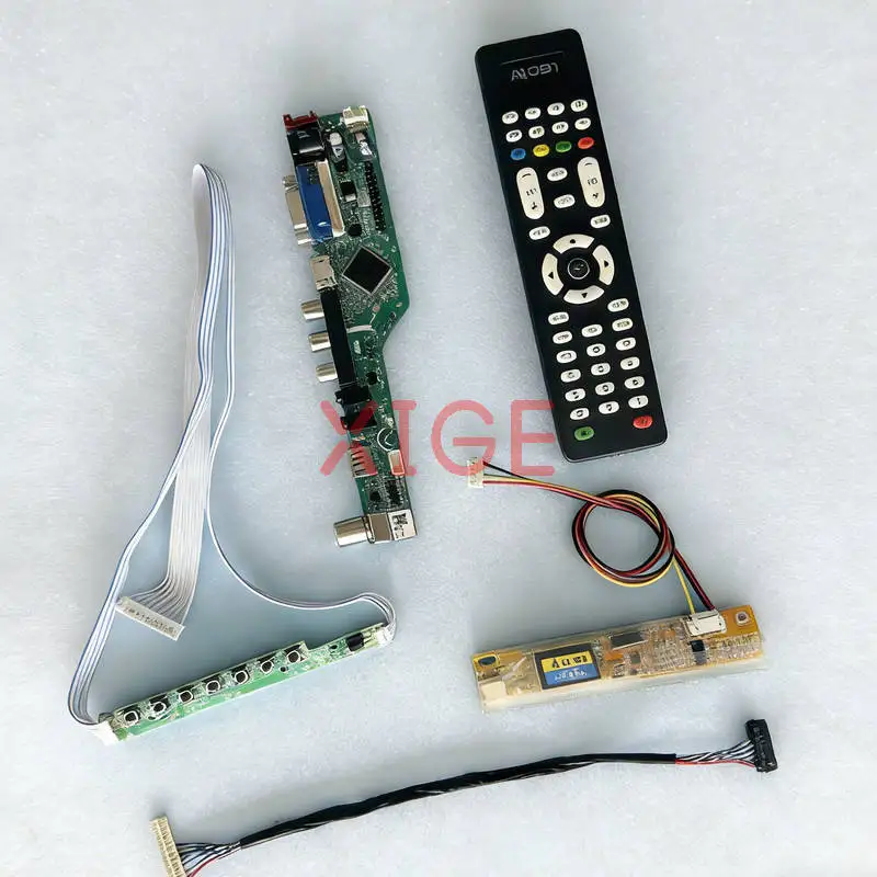 

Screen Drive Controller Board Fit LTN141XA IAXG15S LTN141XB LP141X13 1024*768 USB+AV+VGA+HDMI 1024x768 30Pin LVDS 1-CCFL Kit DIY
