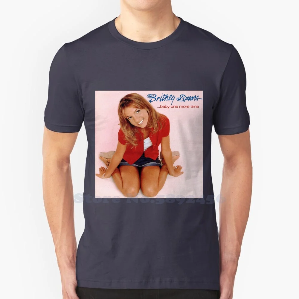 Britney One More Time Spears 100% Pure Cotton T-Shirt