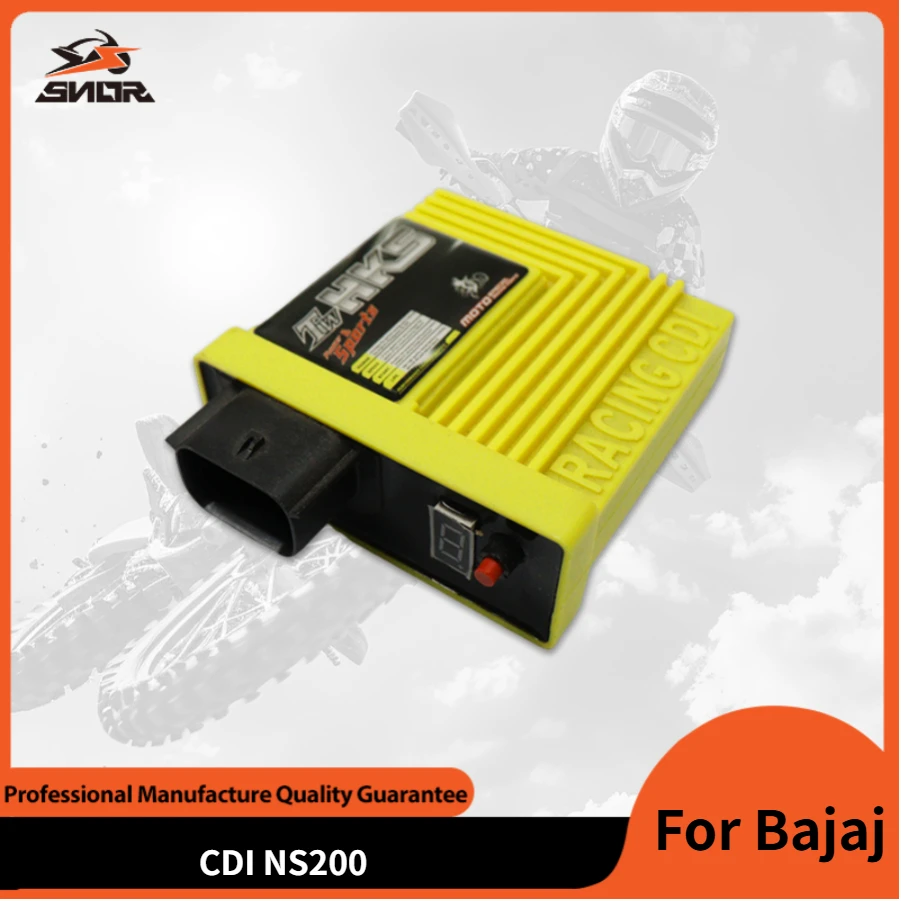 SNOR Pulsar NS200 Rouser 200 NS200 CDI RACING Unidad de encendedor CDI ajustable piezas del sistema de encendido Digital para Bajaj Pulsar 200NS