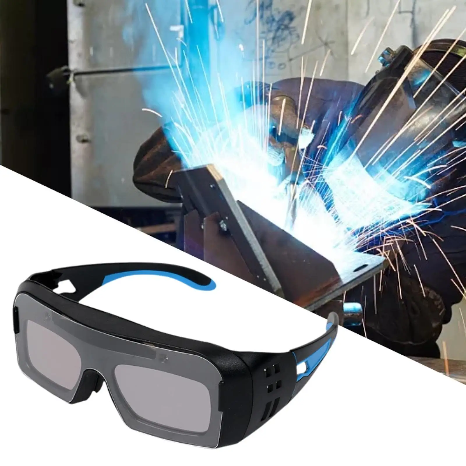 Welding Goggles Tool Automatic Dimming Welding Glasses for Electric Welding