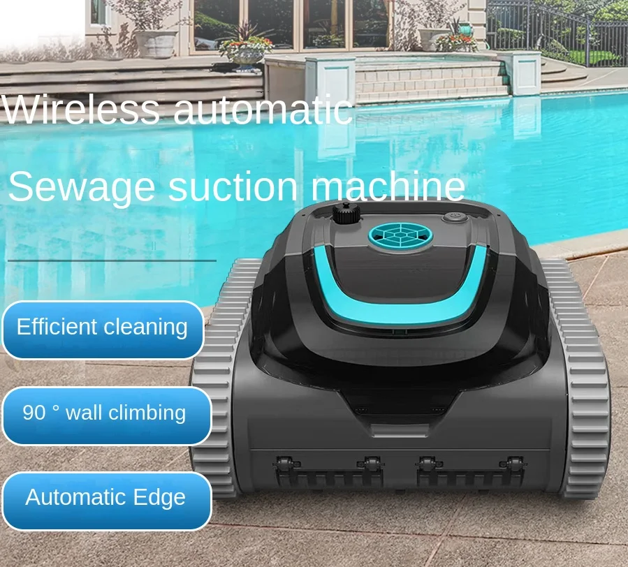 

Swimming pool suction machine, fully automatic wireless intelligent cleaning robot, villa and homestay underwater vacuum cleaner