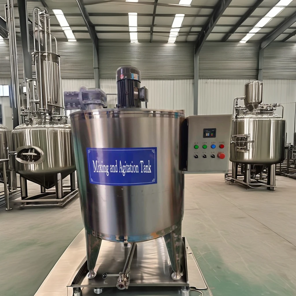 High-Speed High Shear Mixer for Efficient Homogenizing of Mayonnaise Sauces Liquids Juices Food Production Adjusted Rotor-Stator