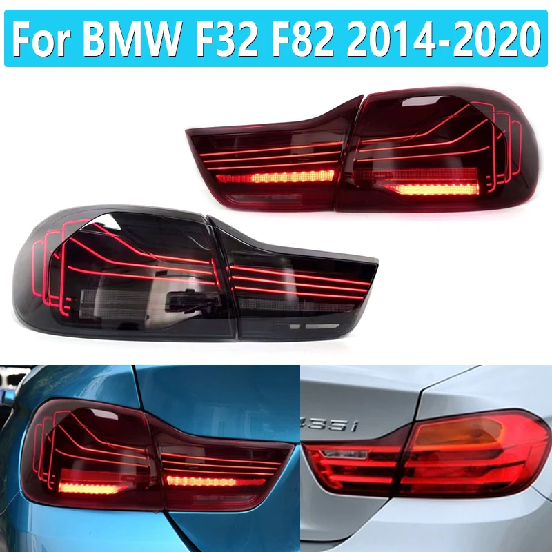 Tail Lights For BMW 4 Series F32 F36 F82 M4 GTS 2014-2020 Rear Lamp Dynamic Turn Signal Reversing Brake Fog Lamp Driving Light