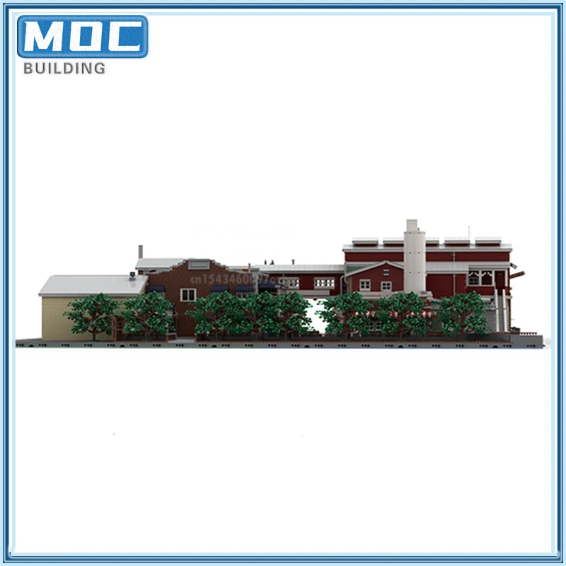 UCS City Streetview Modular MOC Pacific Wharf Combined Set Building Blocks Technology Bricks Castle Model Display Birthday Gifts