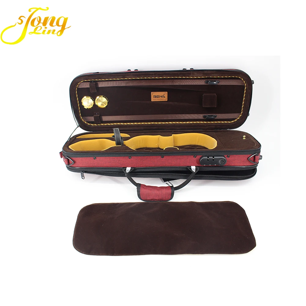 

Tongling Music Wholesale Professional Violin Case Light Case Violin for Sale