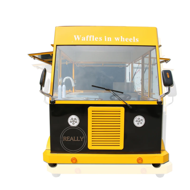 New Design Customized Food Cart Business Mobile Coffee Pizza Hot Dog Trailer With Equipment Snack Ice Cream Coffee Kiosk Bus