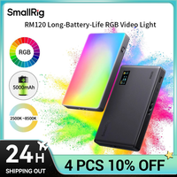 SmallRig RM120 Super Long-Battery-Life RGB Video Light Portable  All-in-One Design Ultrathin RGB Light 2500K ~ 8500K 3808