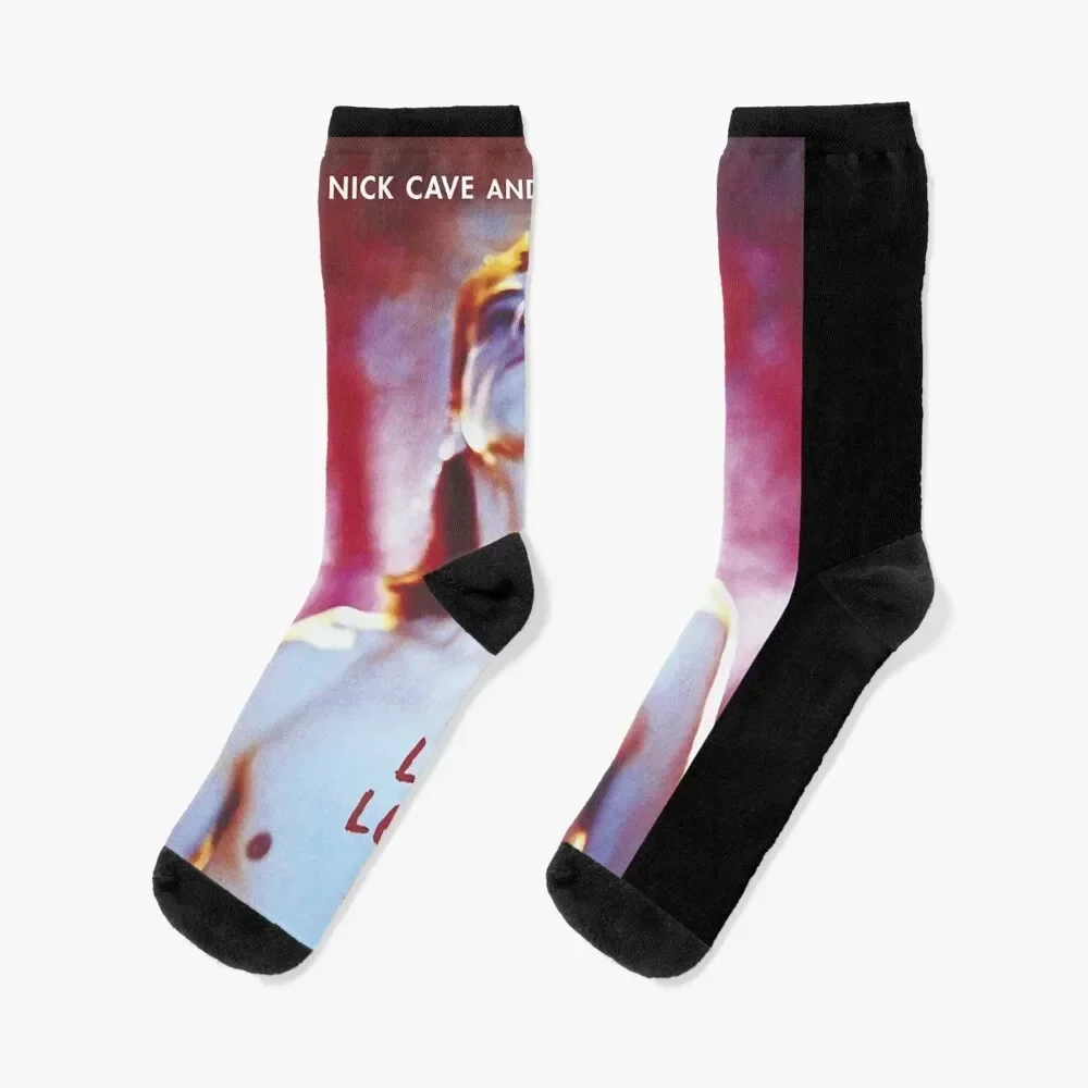 

Music Retro Nick Cave Ll Awesome For Music Fans Socks christmas stocking set with print Boy Child Socks Women's