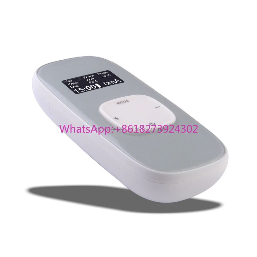 

ISO13485 Approved Portable Home Use Low Frequency TEMS Unit Digital Therapy Mini Stimulator TENS/EMS Body Muscle Stimulator