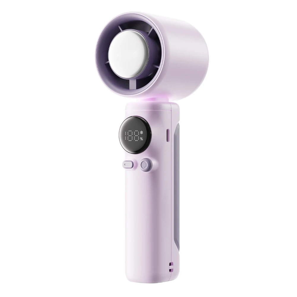 Compact Handheld Cooling Fan Rechargeable Fan Rechargeable Fan Battery Operated Compact Design Multiple Speed Options