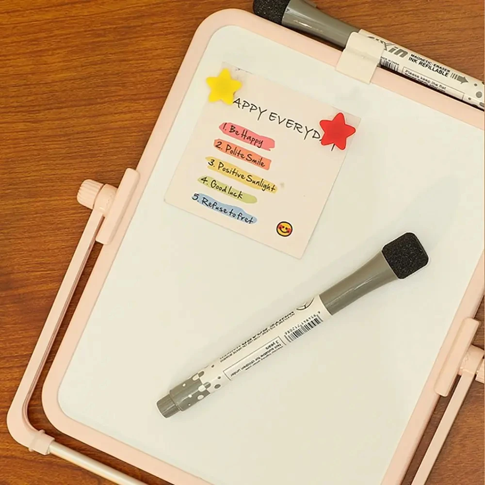 Magnetic Whiteboard Desktop/Hang Multi Size Planning Board Double Sided Drawing/Writing/Message Writing Board Message Boards