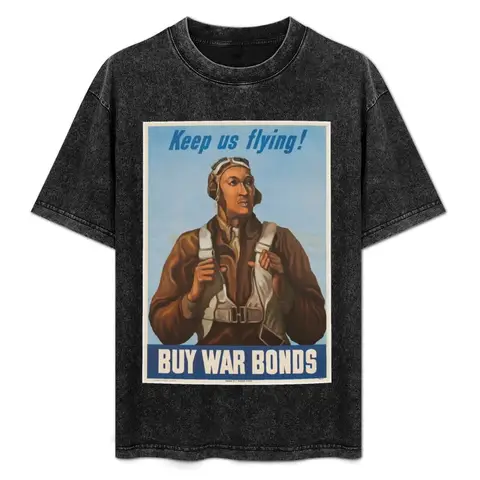 Keep us flying! Robert W. Diez, an African American Tuskegee Airman T-Shirt Funny t-shirts blacks mens t shirts top quality