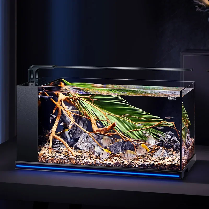 

Высококачественное аквариумное ультрабелое стекло, аквариум оптом с аквариумным фильтром и аквариумным освещением