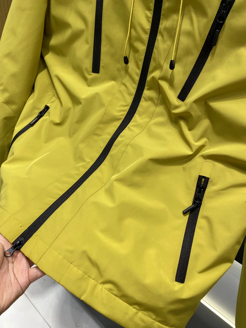 Outdoor Dames Donsjack Winddicht Waterdicht Warm Du Down Klimkleding Jas Rits Ontwerp Polyestervezelvulling