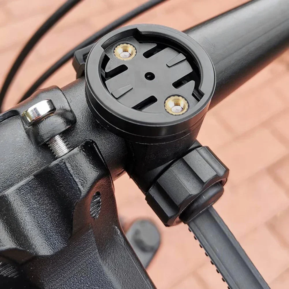 1pc abs montagem do computador da bicicleta para garmin suporte de luz dianteira guiador acessórios ciclismo