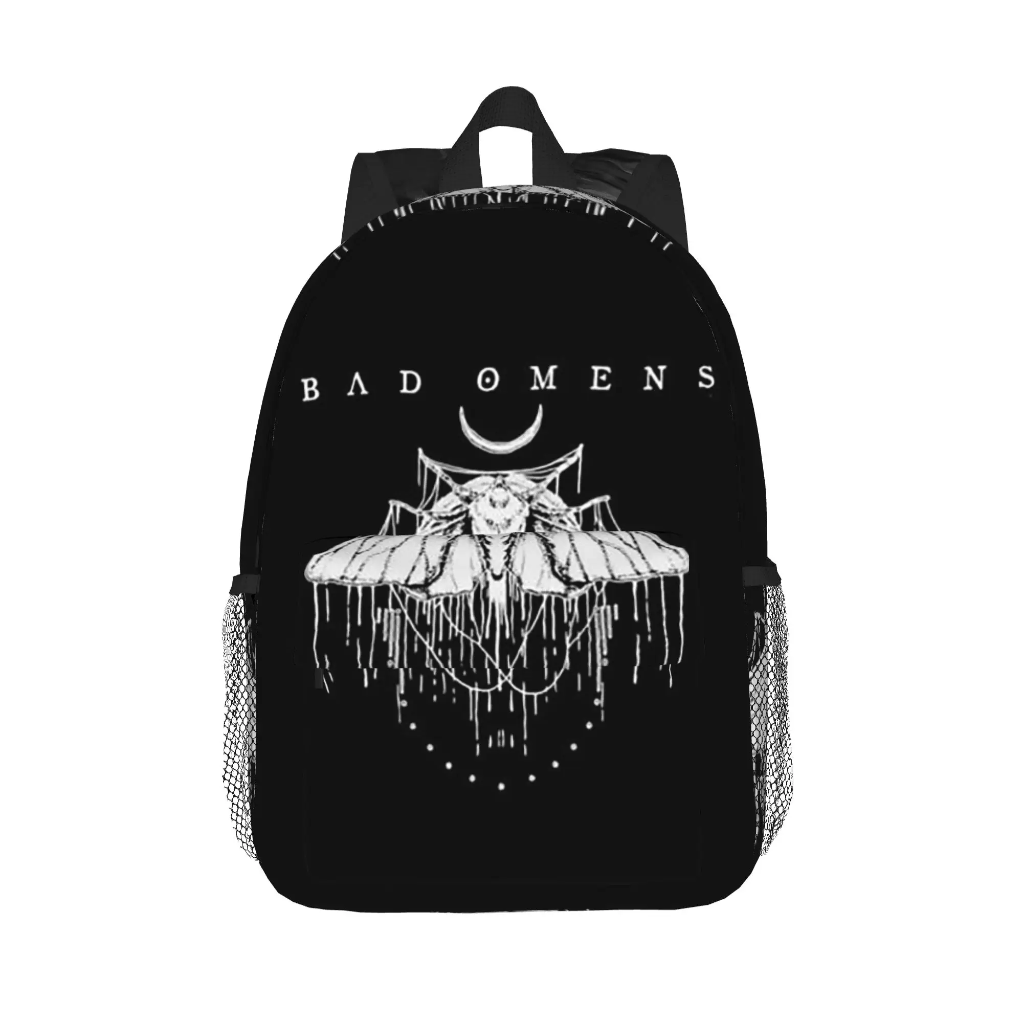 Bad Omens Noah Flannel Rock Music Backpack Hot Sale Daypack  Boys Girls BookBag Shoulder Bags for Men Women School Bag