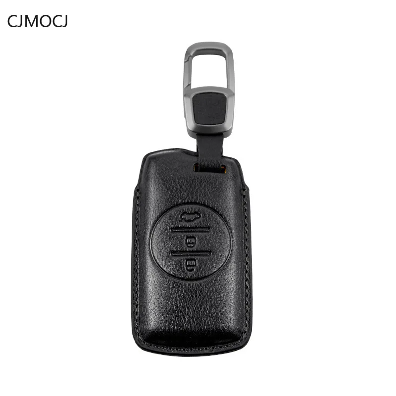 For 2018-2020 Chery Tiggo 8 Key Case Cover, Genuine Leather Car Key Fob Shell, Shockproof Smart Keychain, Chery Accessories