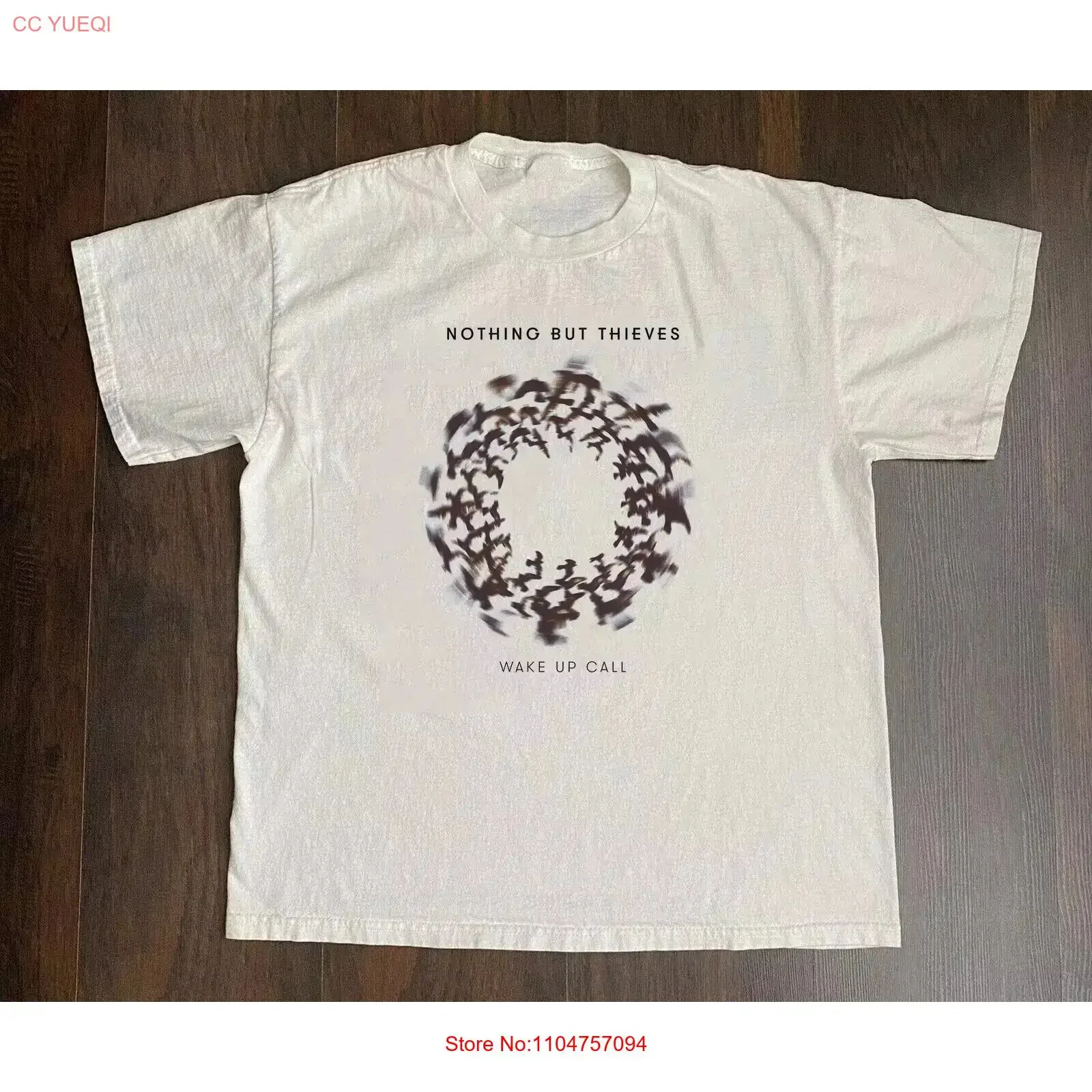 Nothing but Thieves Band Wake Up Call White T Shirt Full Size S 5XL TT250 webp vintage Washed Top For Everyday Wear streetwear