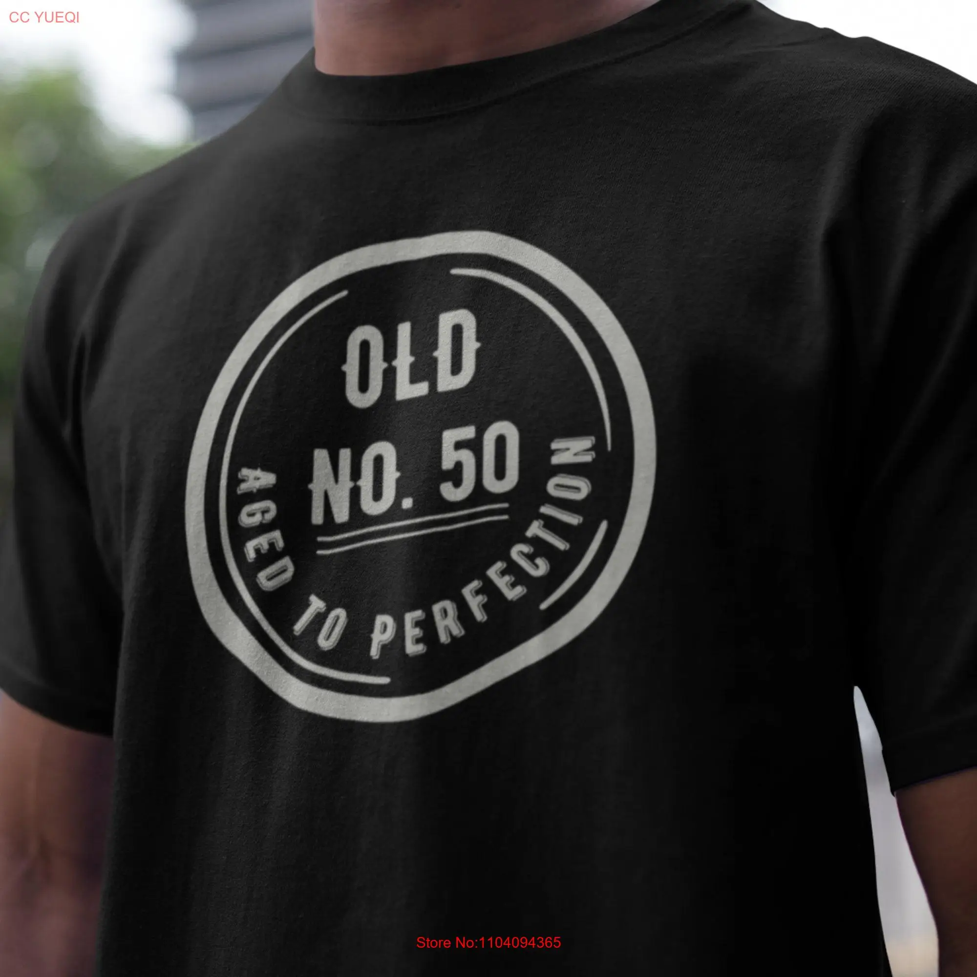 50th s Milestone Birthday Decoration T Shirt for Men 1974 long or short sleeves