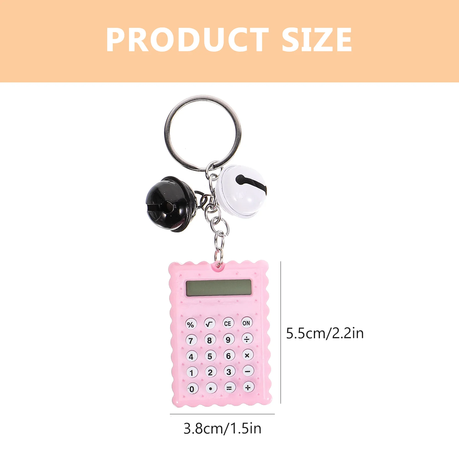 4 قطعة آلة حاسبة صغيرة بلاستيكية صغيرة الحجم خفيفة الوزن آلة حاسبة إلكترونية محمولة لإعادة موضع النسبة المئوية الحسابية الأساسية