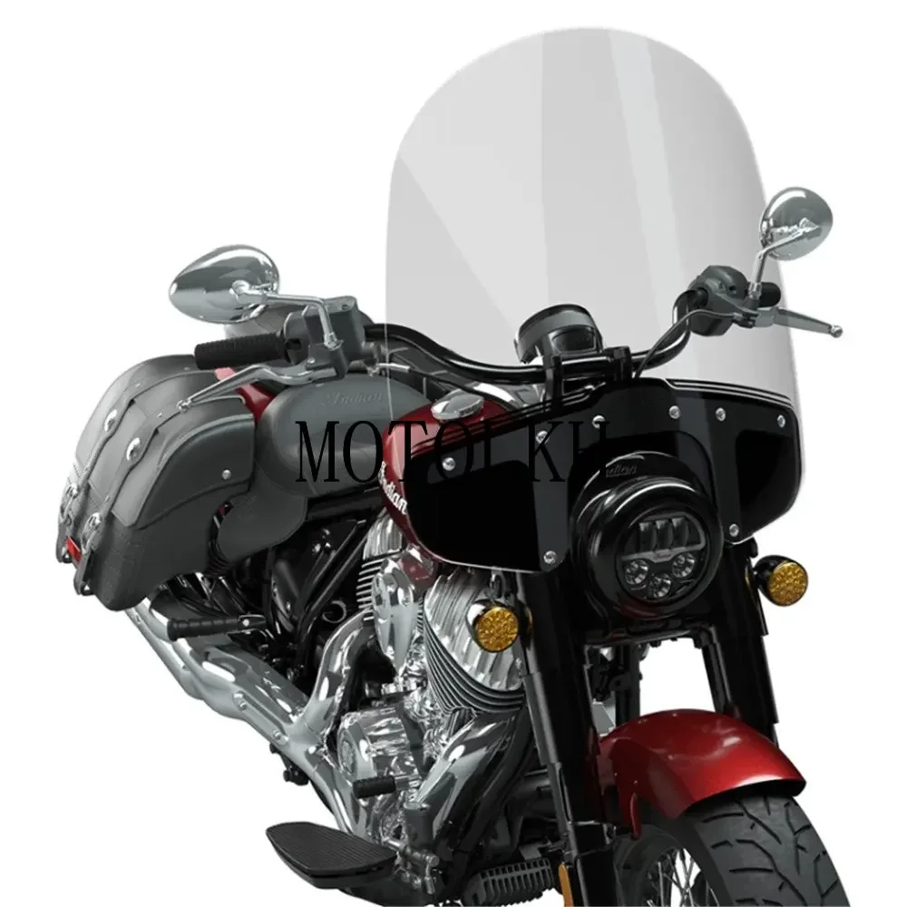 Higher Quick release windshield For indian Super Chief, Chief Models Bobber Dark Horse 22-23