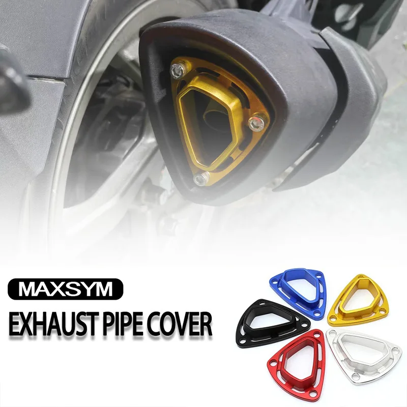 

Exhaust port decorative cover FOR MAXSYM MMBCU 158 JET SL150 DRG158 DRG150 DRG 158 Motorcycle modification part