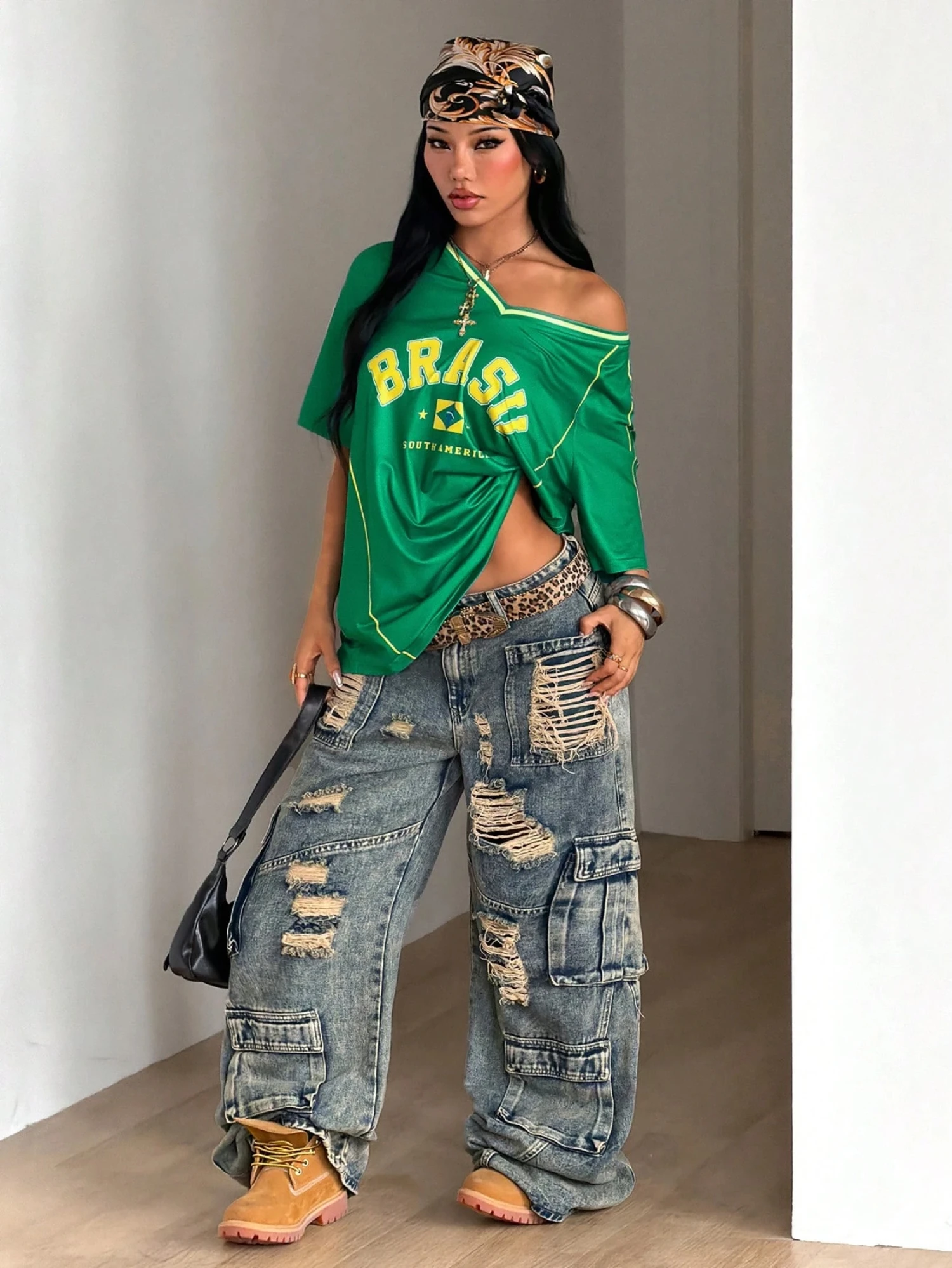 Women's Summer T-Shirt Brasil - огляд і ціна Street Fashion Brazil