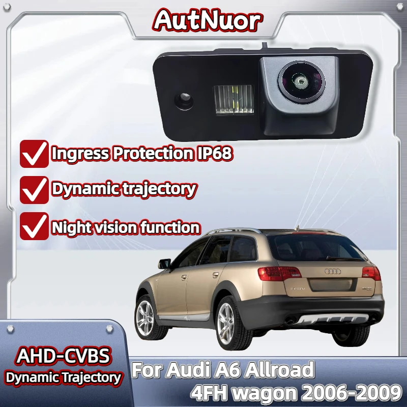 For Audi A6 Allroad 4FH wagon 2006-2009  HD Fisheye Reverse Camera CCD / Night Vision Rear View  BackUp Parking Camera