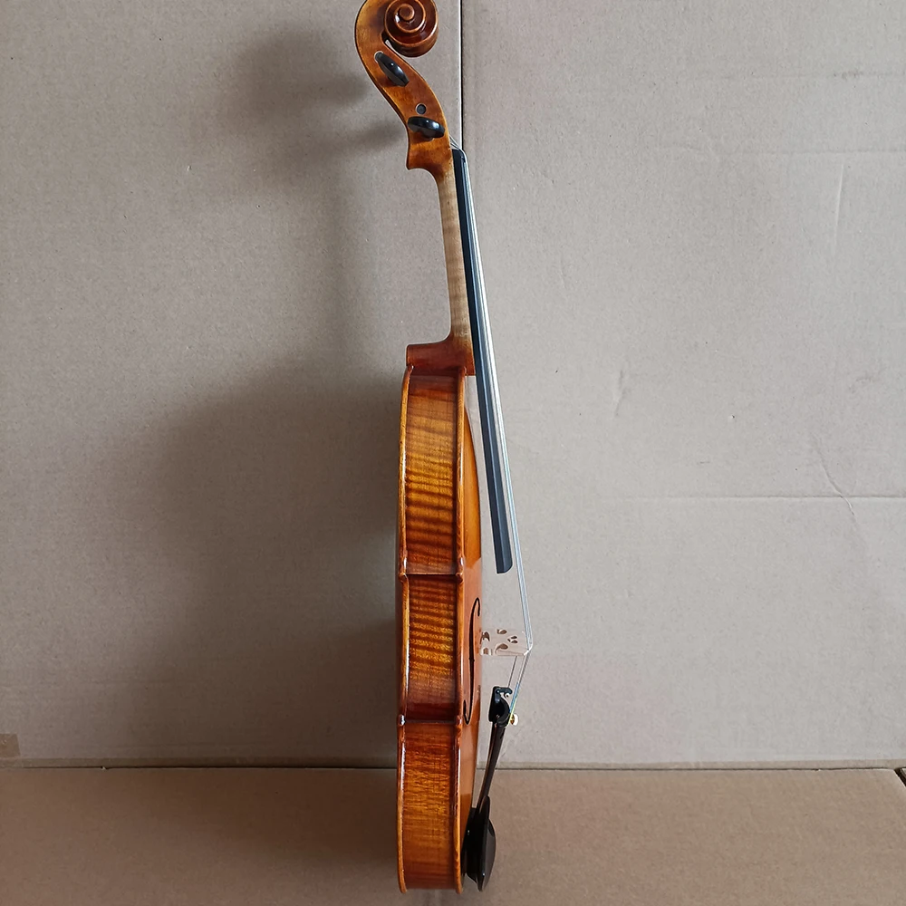 Strong tone Guarneri model Handmade Violin 4/4 Italian retro Oil varnish Maple Violin professional Musical Instruments with case