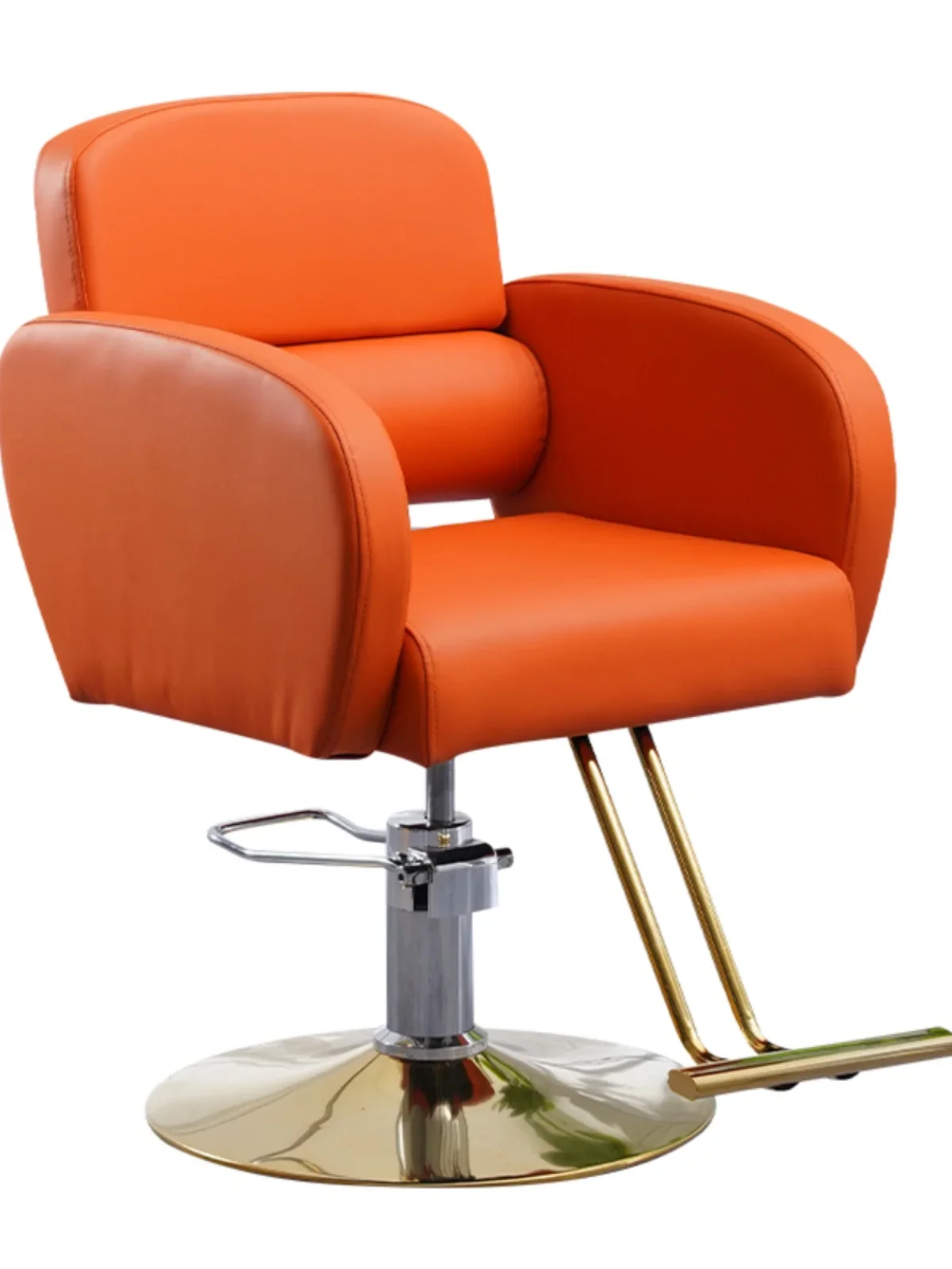 Swivel Barbershop Lift Barber Chair Professional Barber Chair Hair Dyeing Comfort Cadeira De Barbeiro Beauty Furniture GM212