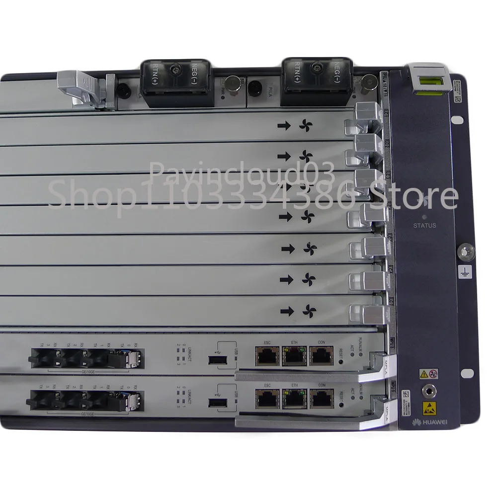 

Original Hua Wei 19 Inch Chassis MA5800-X7 GPON or EPON OLT Main Control MPLA and PILA DC Power Card MA5800 Series