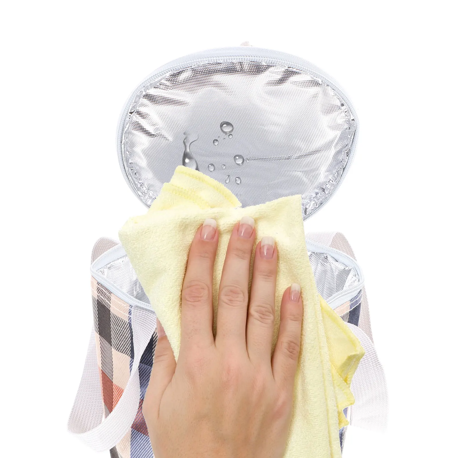 

Insulated Large Capacity Portable Food Storage Heat Preserving Oxford Cloth Lunch Tote Office School Lunch Carrier