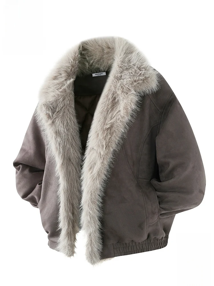 

Зимняя хлопковая куртка Paul Frank для пар, теплая, молодежная, повседневная, свободного кроя, с длинными рукавами, на пуговицах, однотонная