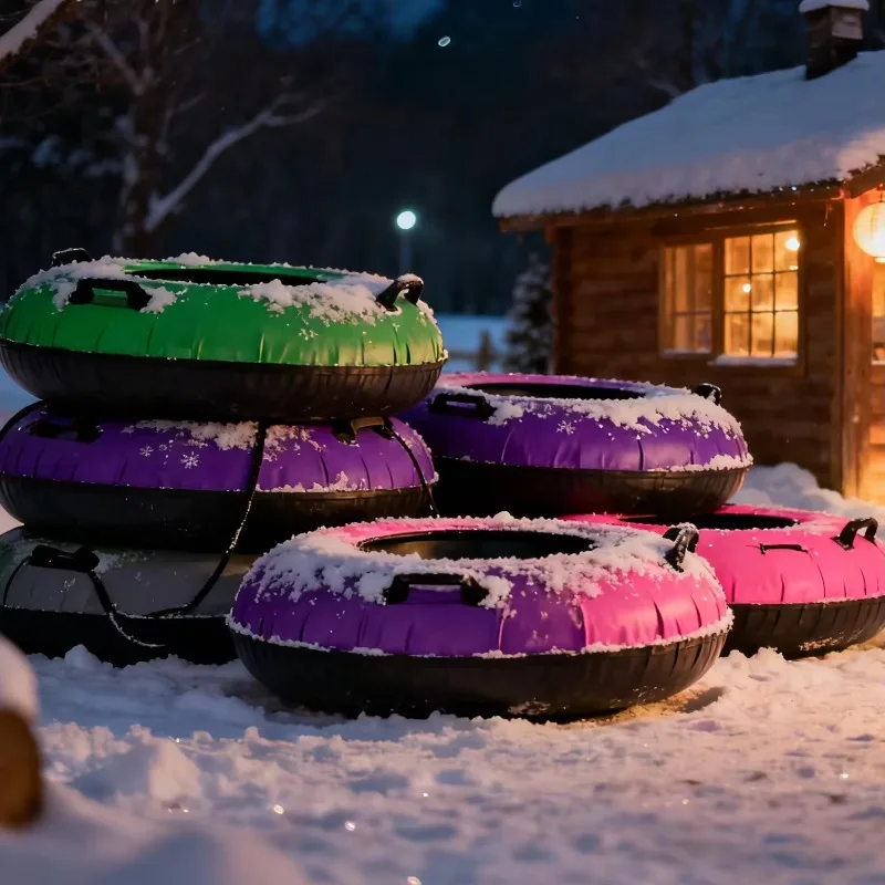 

Professional Manufacturer Winter Fun Snow Tubes All Ages Usage Durable Cold Resistant Outdoor Activity Gear