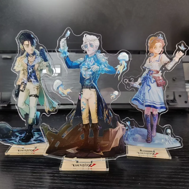 Anime Identity Ⅴ Hot Figures Frederick Kreiburg Emily Dyer Acrylic Stands Naib Subedar Model Desk Decor Toy Fans Birthday Gift