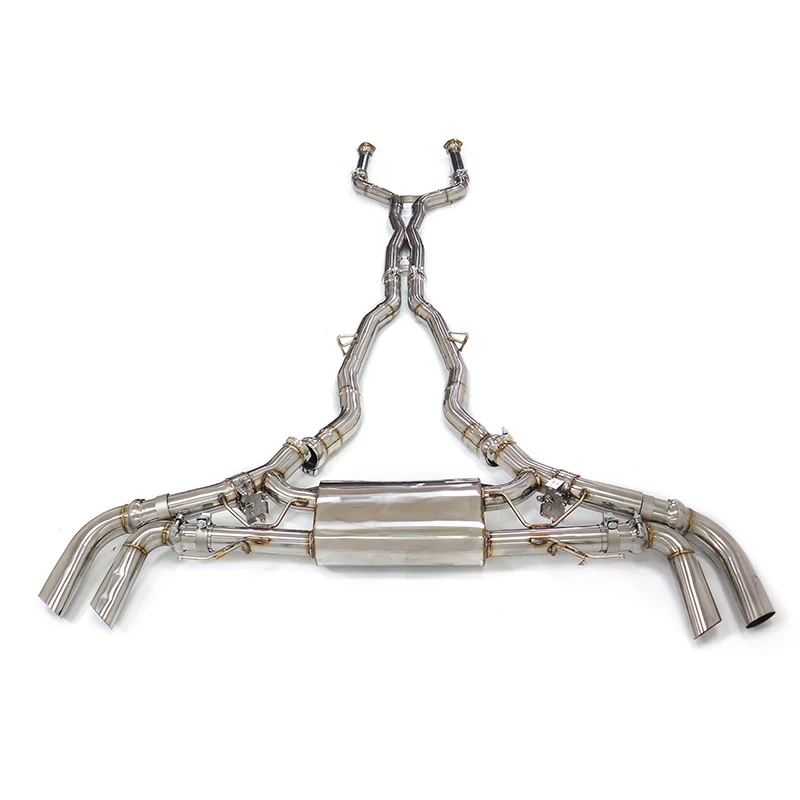 ING из нержавеющей стали для BMW X5 M60I Catback, глушитель системы выхлопной трубы с клапаном, высококачественные автопроизводительные детали для тюнинга