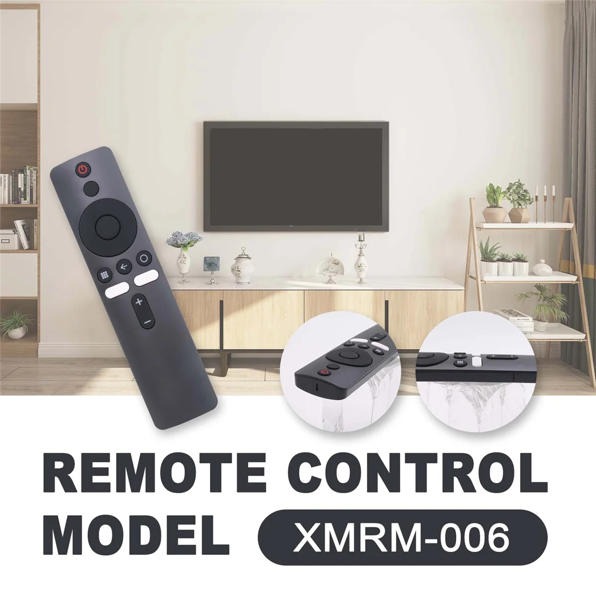 New XMRM-006 for MI Box S MDZ-22-AB MDZ-24-AA Smart TV Box Bluetooth Voice Remote Control