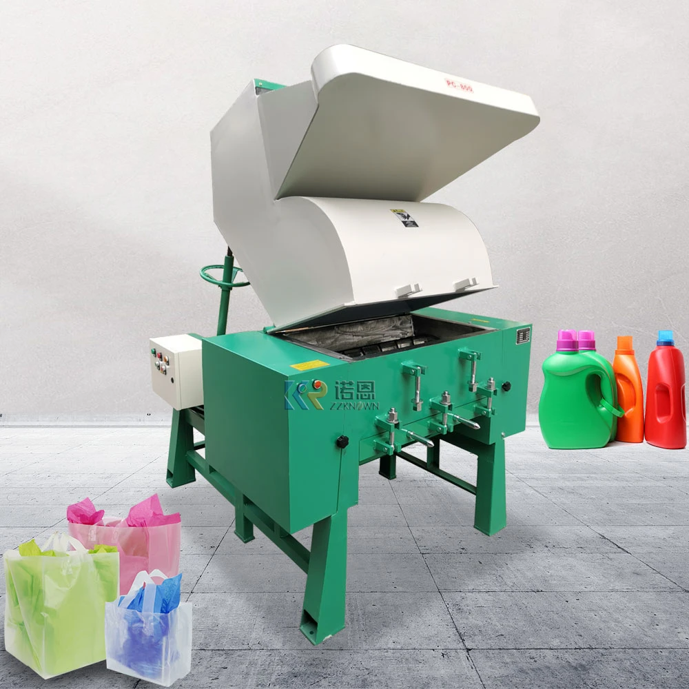 Mesin penghancur Plastik Industri Mesin penghancur limbah PP PE Film penghancur plastik botol hewan peliharaan