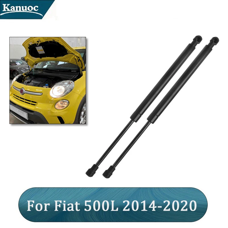 

2Pcs/set For Fiat 500L 2014 2015 2016 2017 2018 2019 2020 Front Hood Lift Support Spring Strut Car Accessories