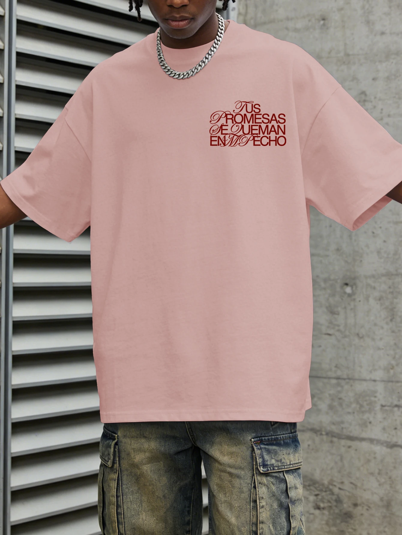 T-shirt Oversize da Uomo Stile - Streetwear Brand Quotes recensione e prezzo