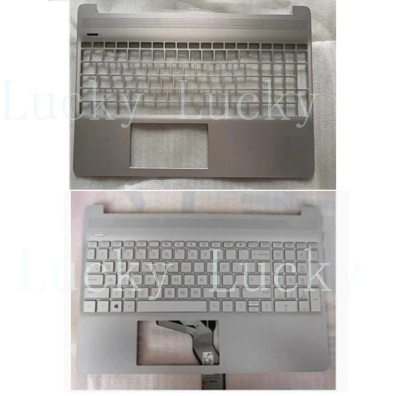 

f For HP 15-EF 15-DY TPN-Q222 Keyboard Palmrest Upper Case M17184-001 M17185-001
