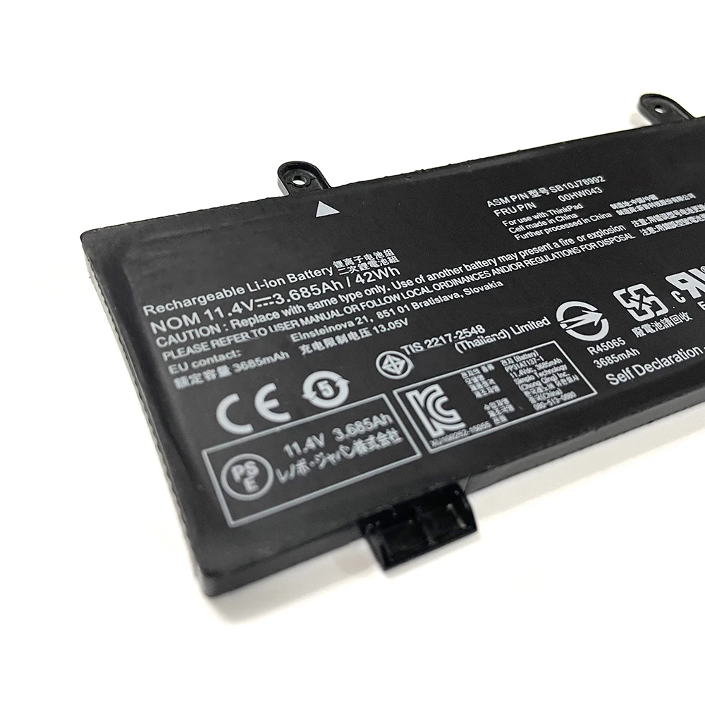 7XINbox 00HW043 00HW044 11.4V 42Wh Laptop Battery For Lenovo ThinkPad Yoga 11E 20GA 20GC 20GE 20GD 20LQ 20GF 11E 3rd Gen Series