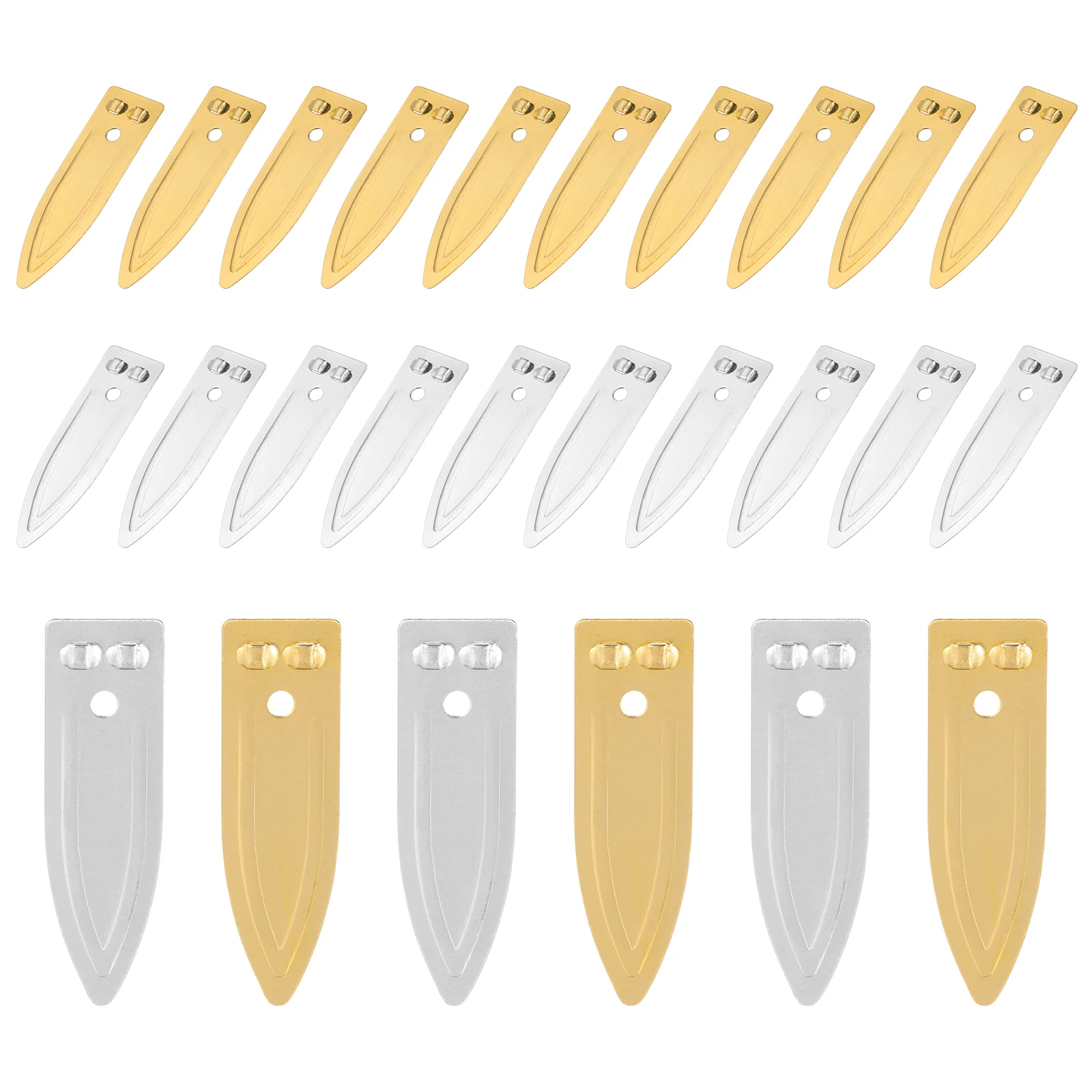 30 قطعة شرائط القطب الزنك النحاسية صفائح الأنود المتينة لتجربة الفاكهة لتقوم بها بنفسك علوم المواد الأولية #5