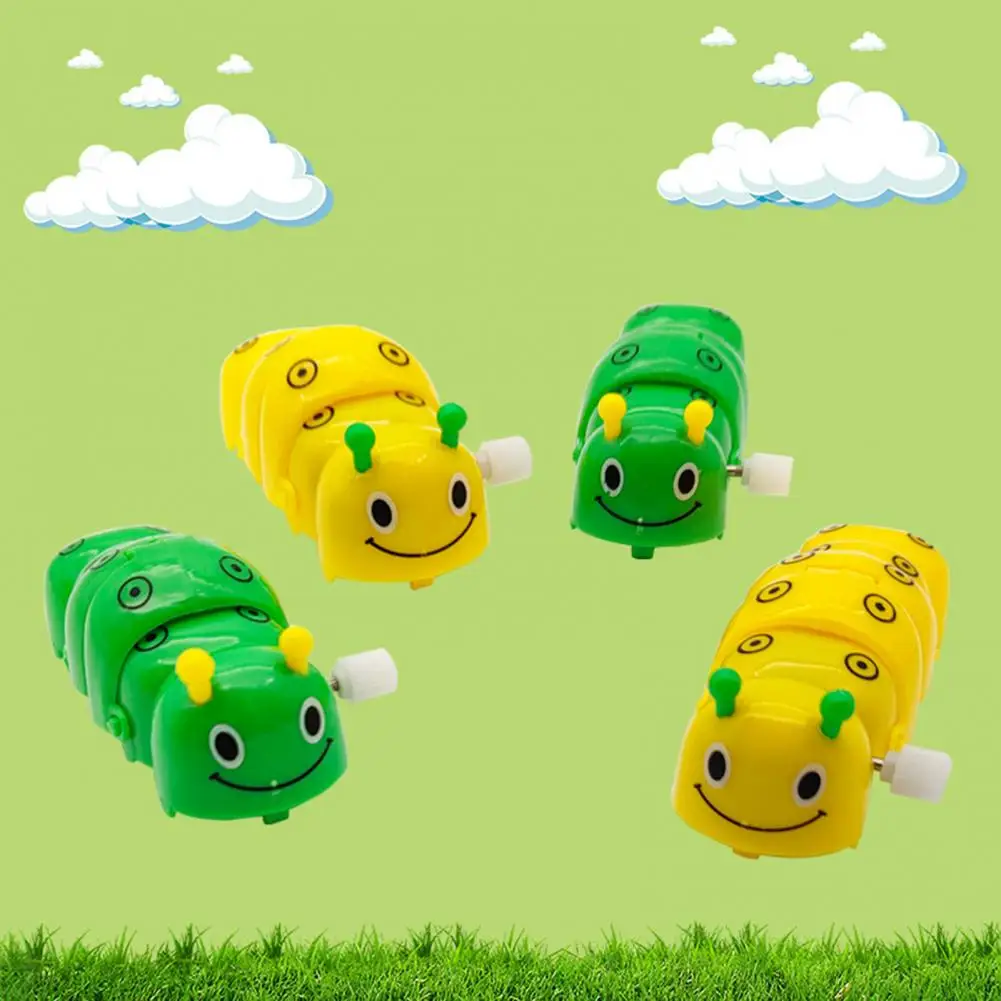 Cartoon Caterpillar Toy  Safe Can Crawl No Battery Required  Cartoon Caterpillar Wind Up Toy Party Favor