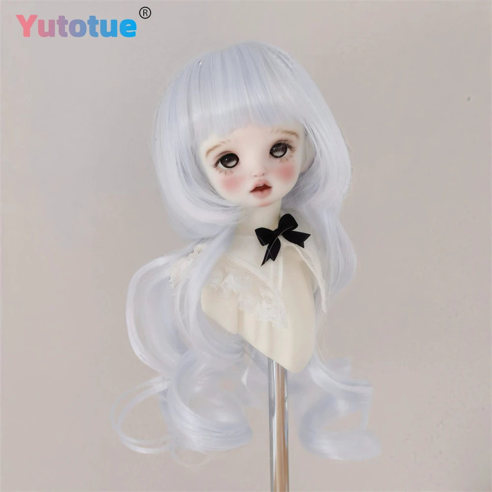 Yutotue Dolls Hair Wig for 1/6 BJD Doll Cute Doll DIY Replacement Wigs fit for head circumference 15-17cm