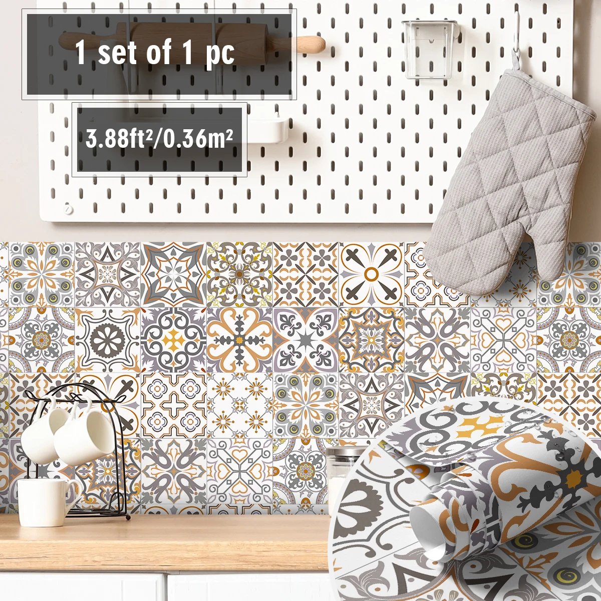 1Set/1Pcs Brown Boh… - image