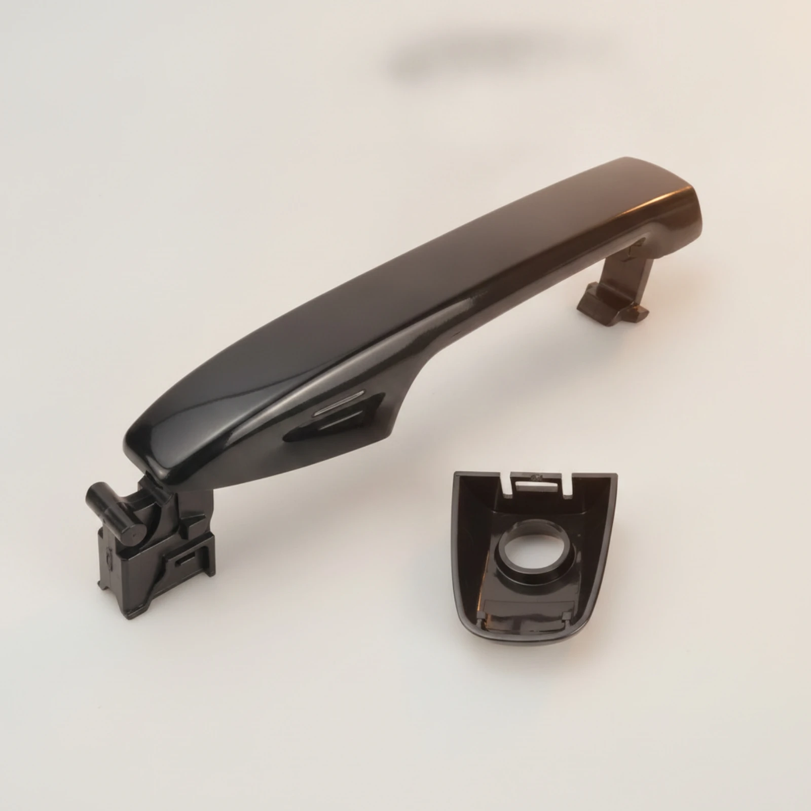 Replacement Door Handle Long-Lasting Door Handle with Bezel Hardware Glossy Sturdy for Car Owners, Automotive Repair, Body Shops